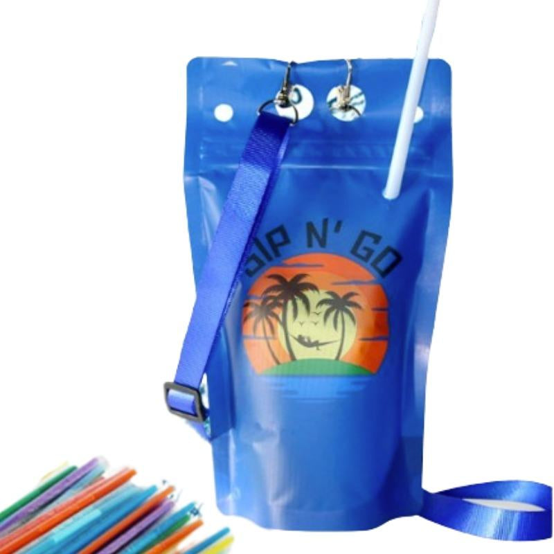 Sip N' Go Hands Free Beverage Drink Holder (25 Pack)