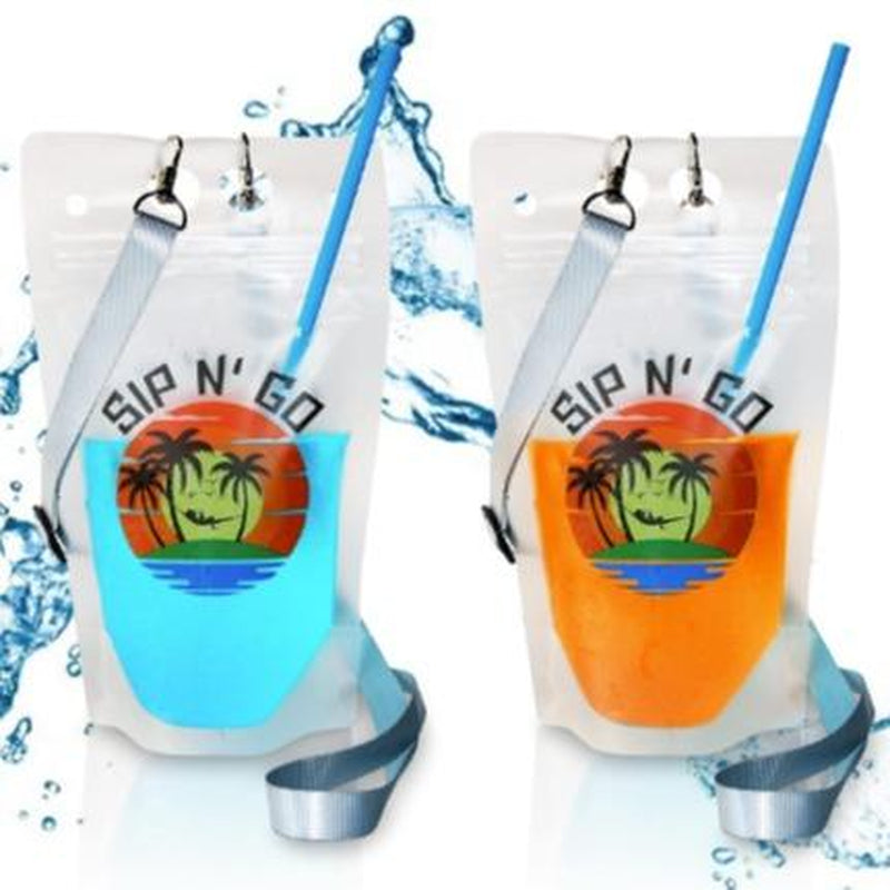 Sip N' Go Hands Free Beverage Drink Holder (25 Pack)